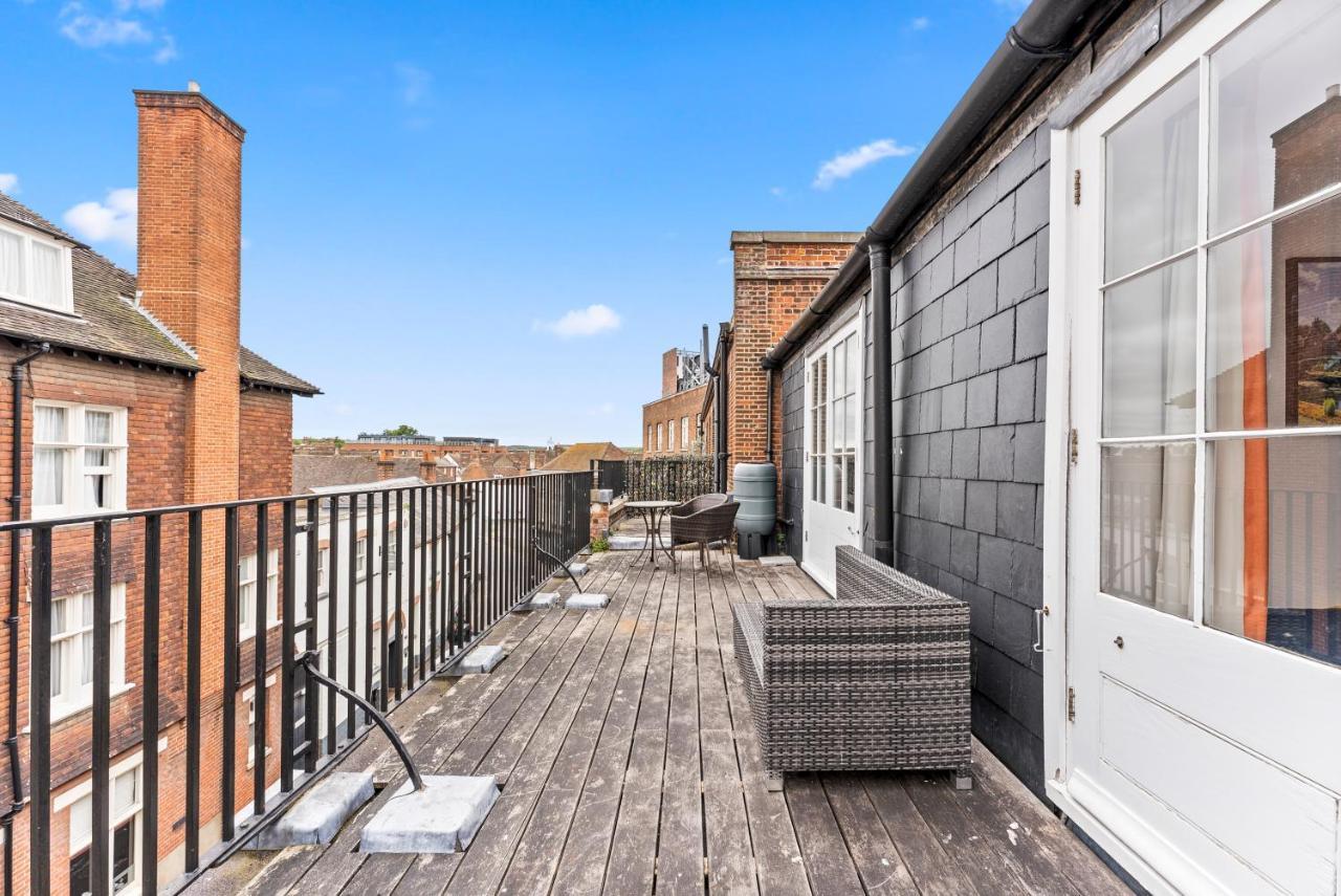 The Exquisite Gem Of Canterbury - Huge Balcony Apartment Exterior foto